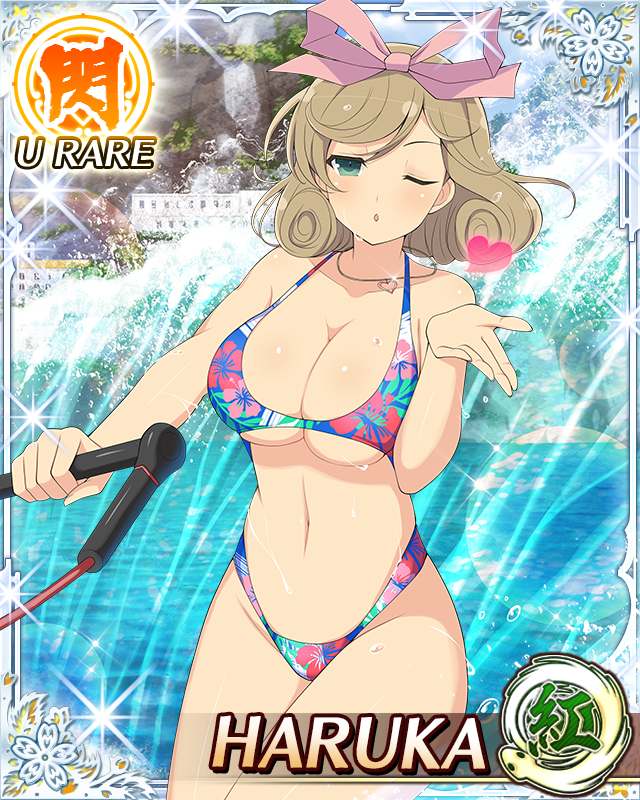 haruka (senran kagura and 1 more) drawn by yaegashi_nan