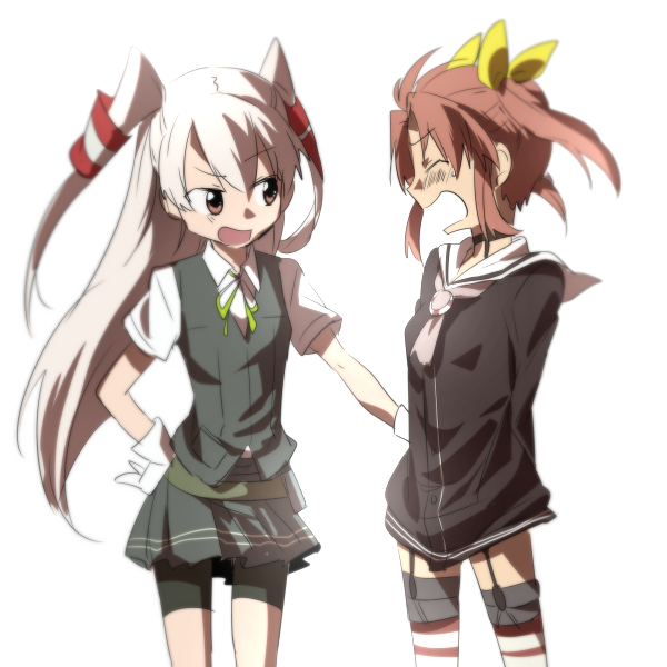 amatsukaze and kagerou (kantai collection) drawn by oono_imo