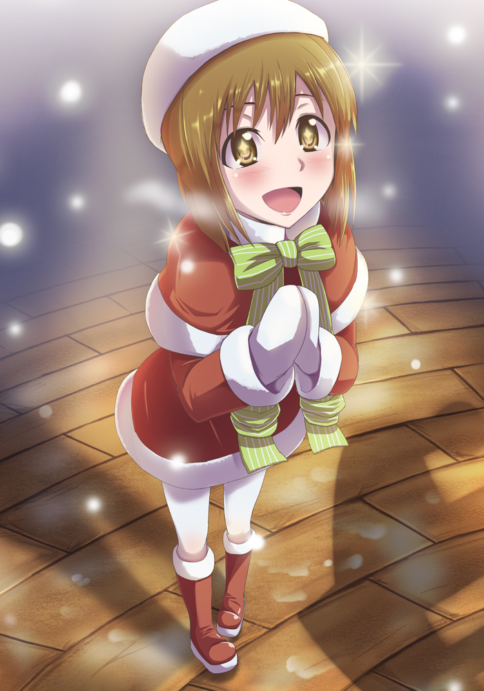 hagiwara yukiho (idolmaster and 1 more) drawn by dan_(orange_train)