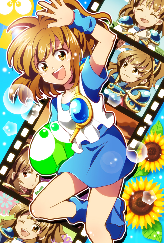 arle nadja, puyo, and doppelganger arle (puyopuyo and 2 more) drawn by hitopm