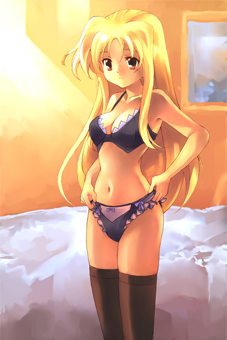 fate testarossa (lyrical nanoha and 1 more) drawn by kouno_hikaru