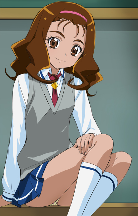 okada mayu (precure and 1 more) drawn by haruyama_kazunori