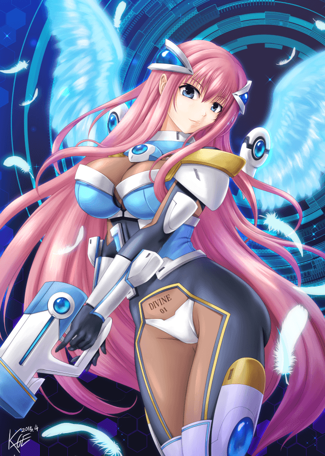kurusu makina (divine heart makina) drawn by kagemusya