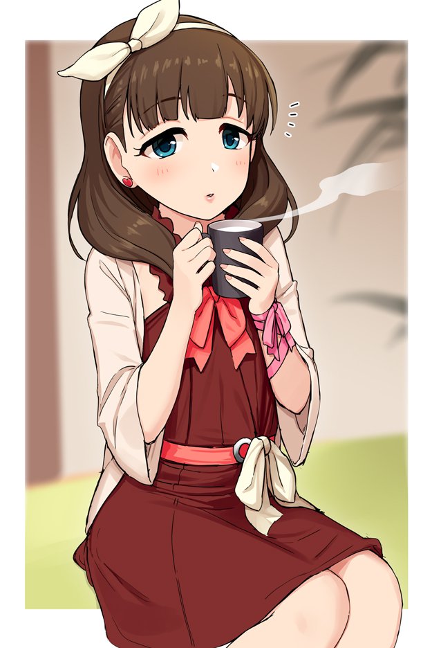 sakuma mayu (idolmaster and 1 more) drawn by omaru_gyuunyuu