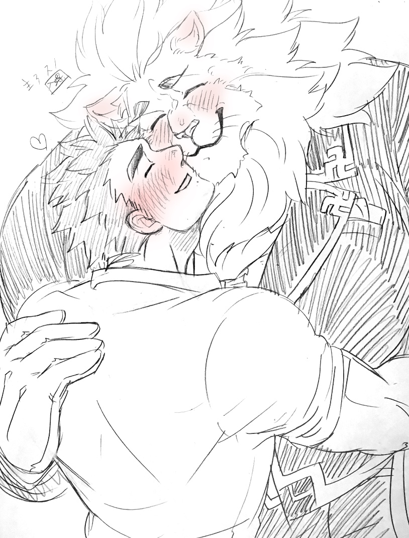 protagonist 3 and snow (tokyo afterschool summoners) drawn by irurahiko