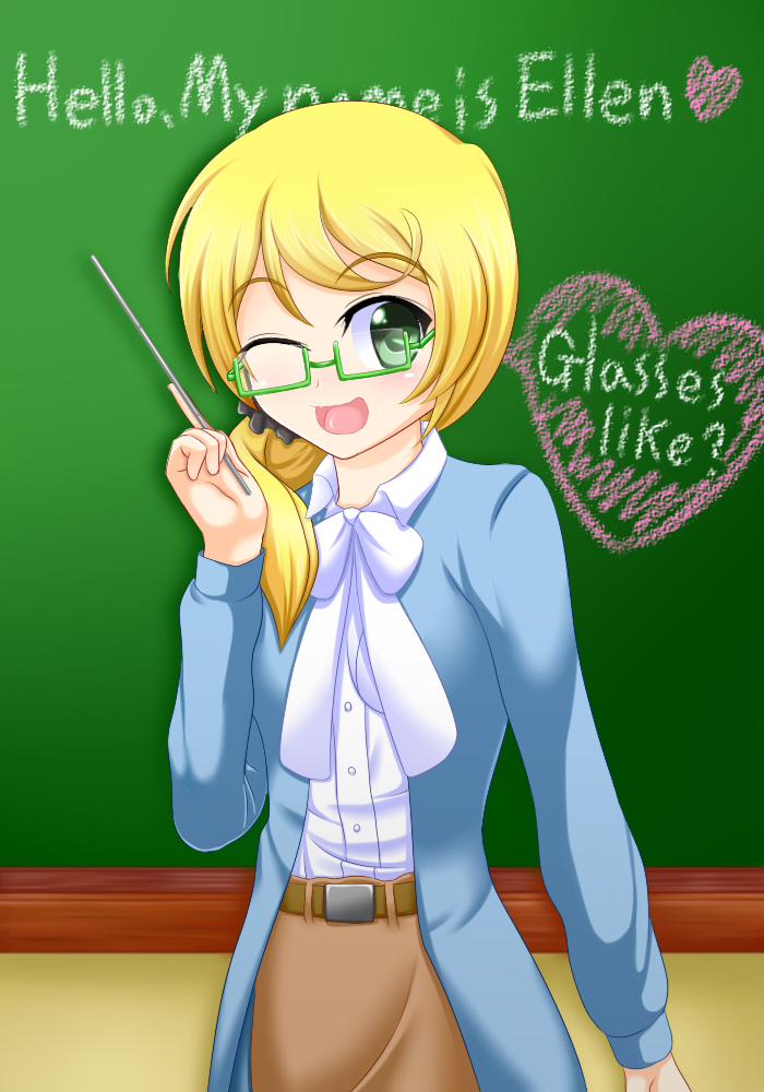 ellen baker (new horizon) drawn by misumi_takasumi