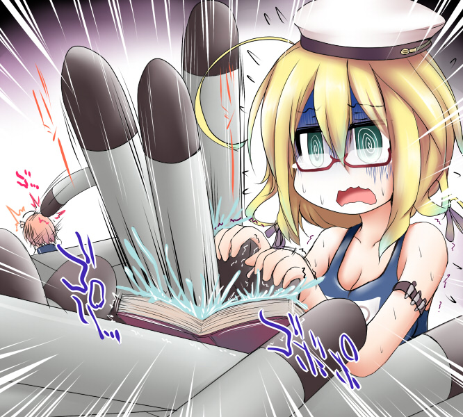 i-58 and i-8 (kantai collection) drawn by ouno_(nounai_disintegration)