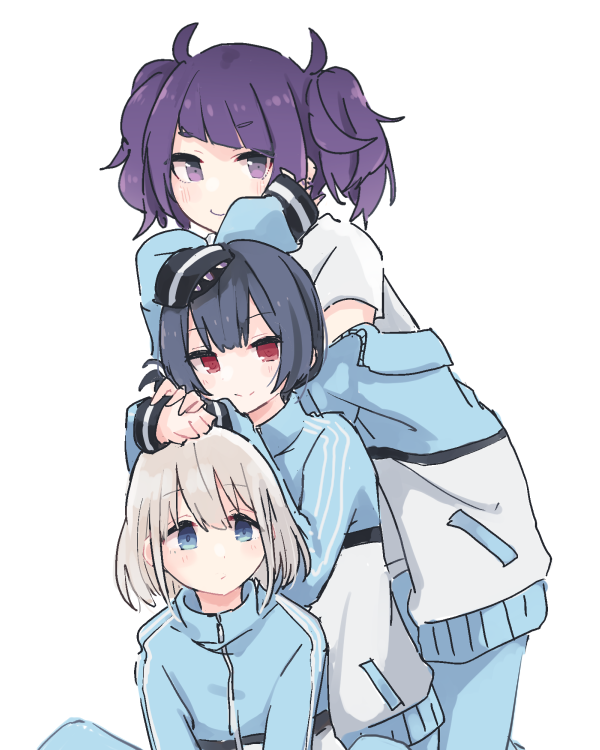 morino rinze, serizawa asahi, and tanaka mamimi (idolmaster and 1 more) drawn by shiroshi_(denpa_eshidan)
