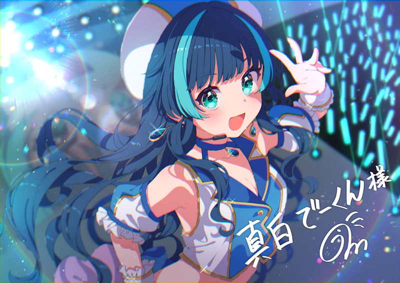 amaoto shizuku (iriam) drawn by mamyouda