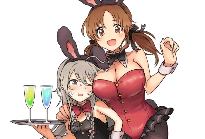 hoshi syoko and totoki airi (idolmaster and 1 more) drawn by a_ichi