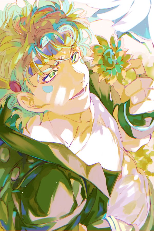caesar anthonio zeppeli (jojo no kimyou na bouken and 1 more) drawn by senzzang