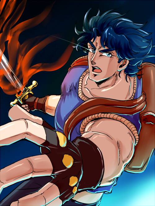 jonathan joestar (jojo no kimyou na bouken and 1 more) drawn by nankotsu_zombie