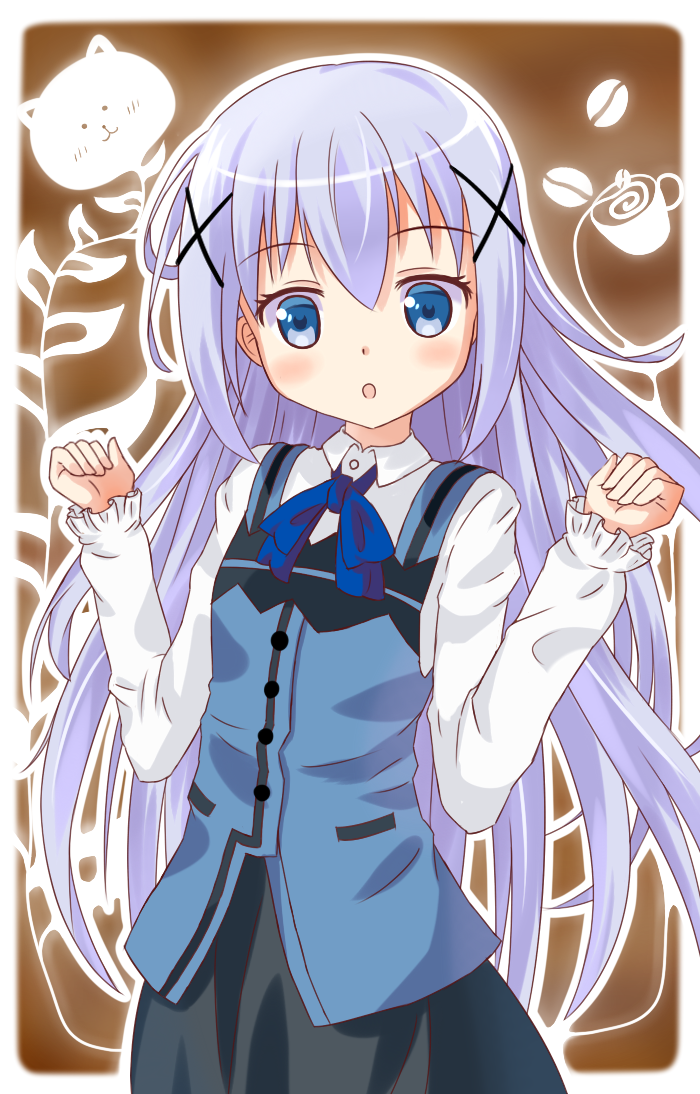 kafuu chino and tippy (gochuumon wa usagi desu ka?) drawn by kaon852
