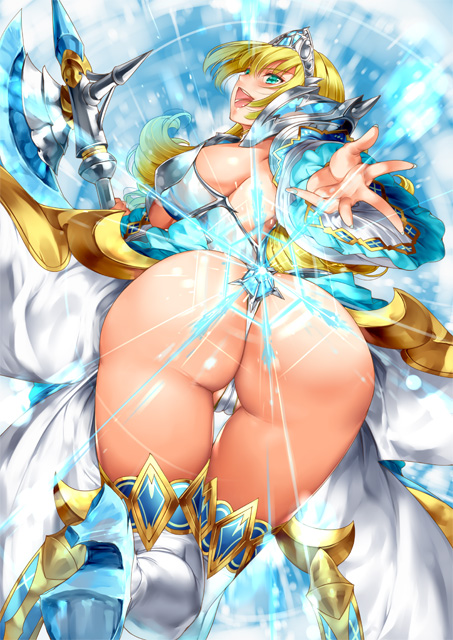 cinderella (queen's blade and 1 more) drawn by saburou_(hgmg)