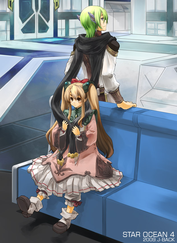 lymle lemuri phi and faize scheifa beleth (star ocean and 1 more) drawn by minazuki_kurisu