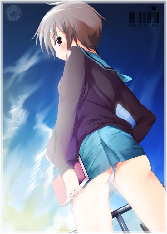 nagato yuki (suzumiya haruhi no yuuutsu) drawn by hubrael