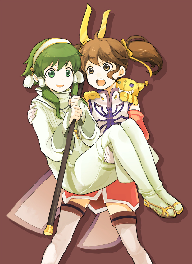 anise tatlin, tokunaga, and ion (tales of and 1 more) drawn by morisuke