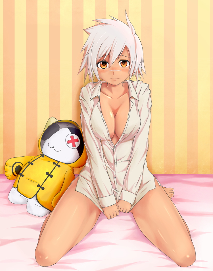 bullet and jubei (blazblue and 1 more) drawn by togari1210