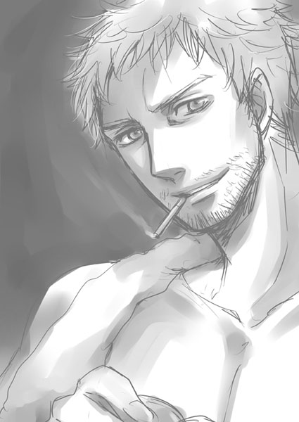 doujima ryoutarou (persona and 1 more) drawn by 7_(1-5-6)