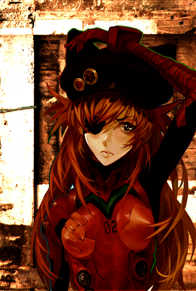 souryuu asuka langley (neon genesis evangelion and 2 more) drawn by tarte_(hodarake)