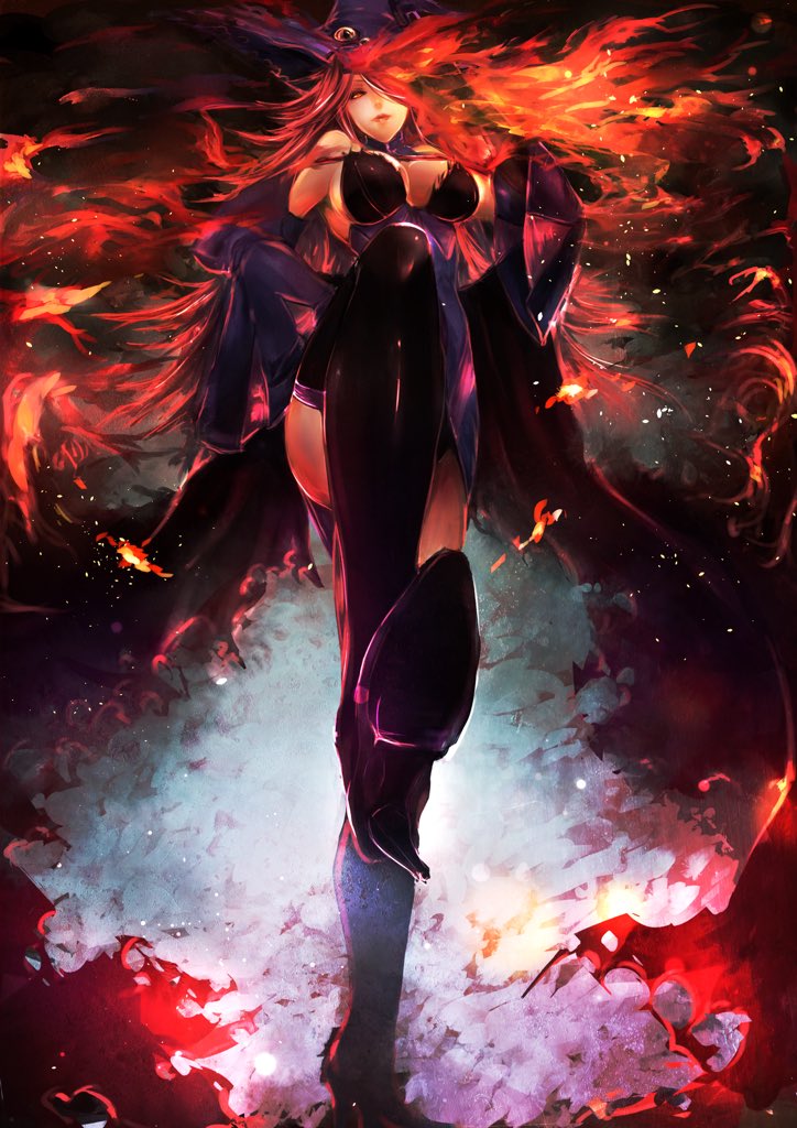 konoe a. mercury (blazblue and 1 more) drawn by gurameri