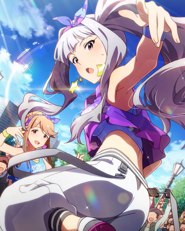 shijou takane and tenkubashi tomoka (idolmaster and 1 more)