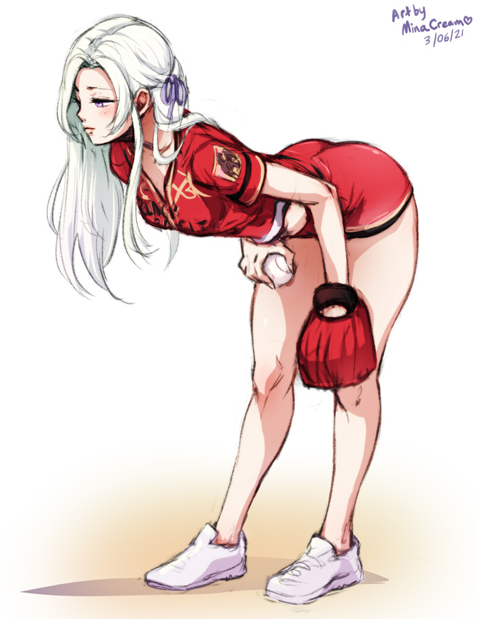 edelgard von hresvelg and choi seol-hwa (fire emblem and 1 more) drawn by mina_cream
