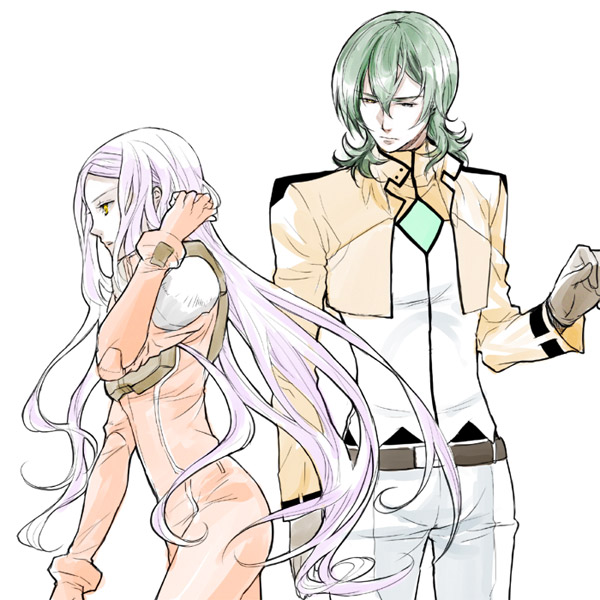 allelujah haptism and soma peries (gundam and 1 more) drawn by higi_(rodriguez)