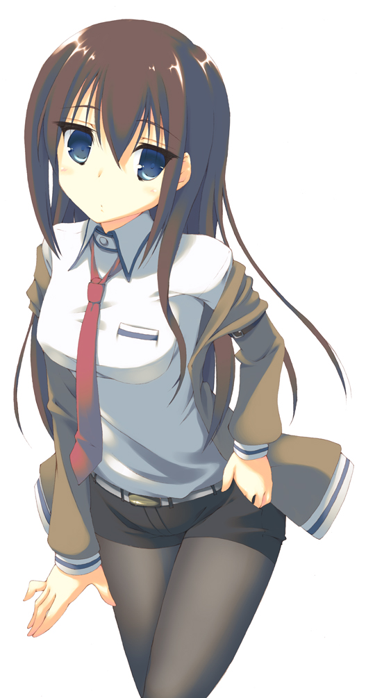 makise kurisu (science adventure and 1 more) drawn by mutsuno_hekisa