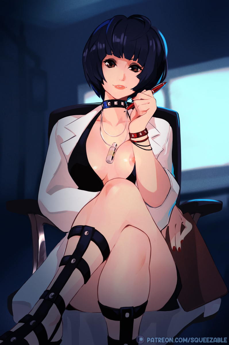 takemi tae (persona and 1 more) drawn by squeezable_(squeezabledraws)