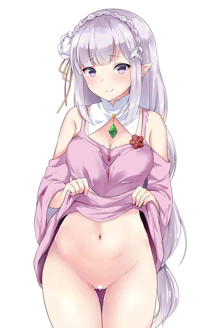 emilia (re:zero kara hajimeru isekai seikatsu) drawn by kaetzchen