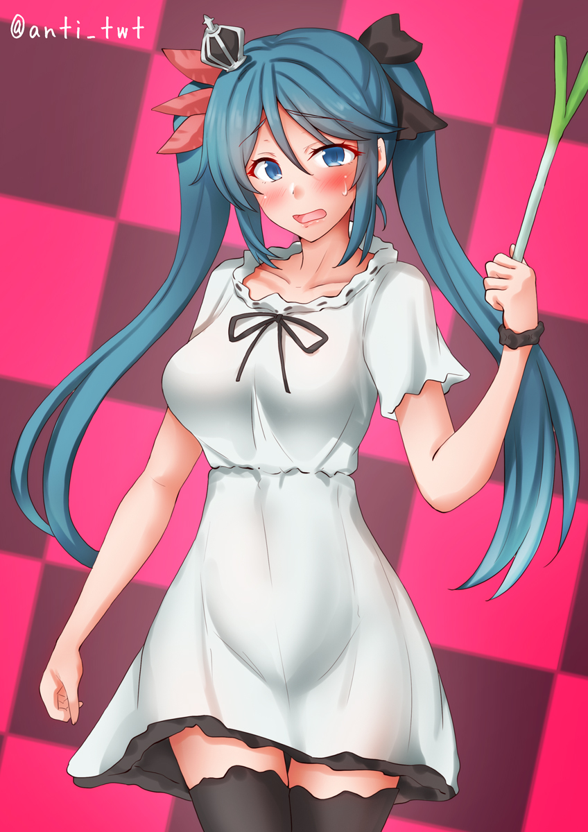 hatsune miku and isuzu (kantai collection and 3 more) drawn by anti_(untea9)