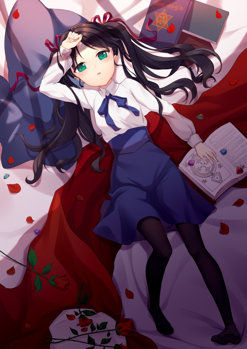 tohsaka rin (fate and 1 more) drawn by o-yatsu