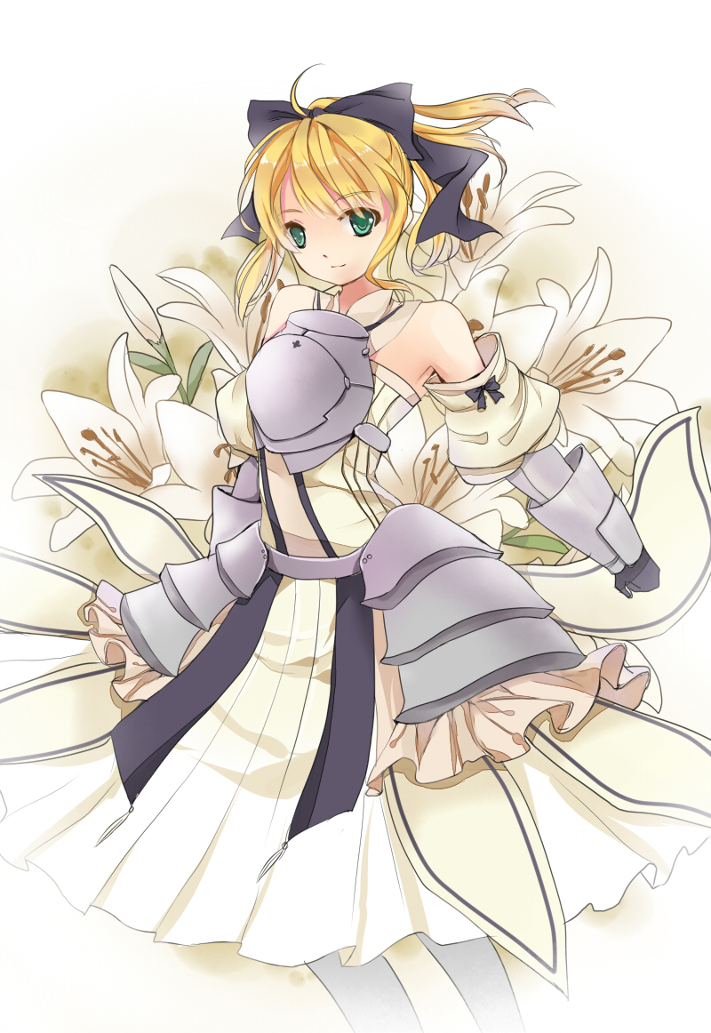 artoria pendragon and saber lily (fate and 1 more) drawn by kita_(kitairoha)