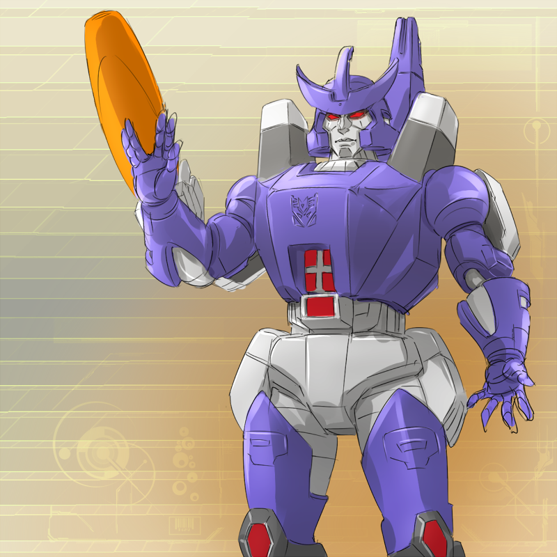 galvatron (transformers and 1 more) drawn by iesupa