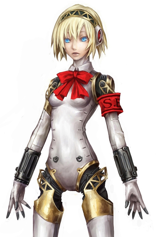aigis (persona and 1 more) drawn by nabe_(crow's_head)