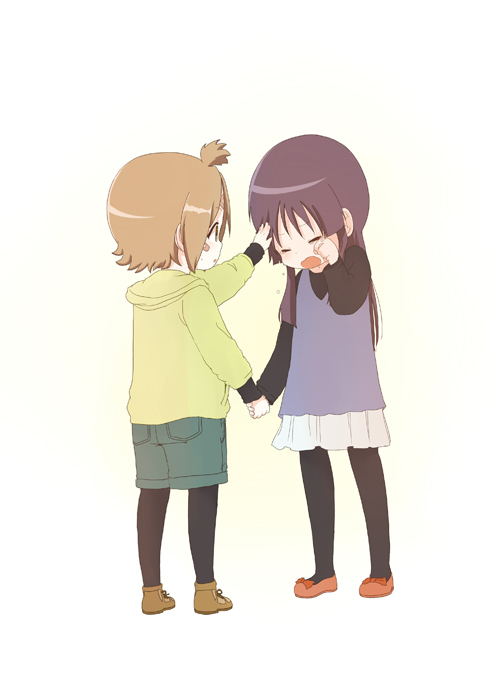 akiyama mio and tainaka ritsu (k-on!) drawn by komugiko