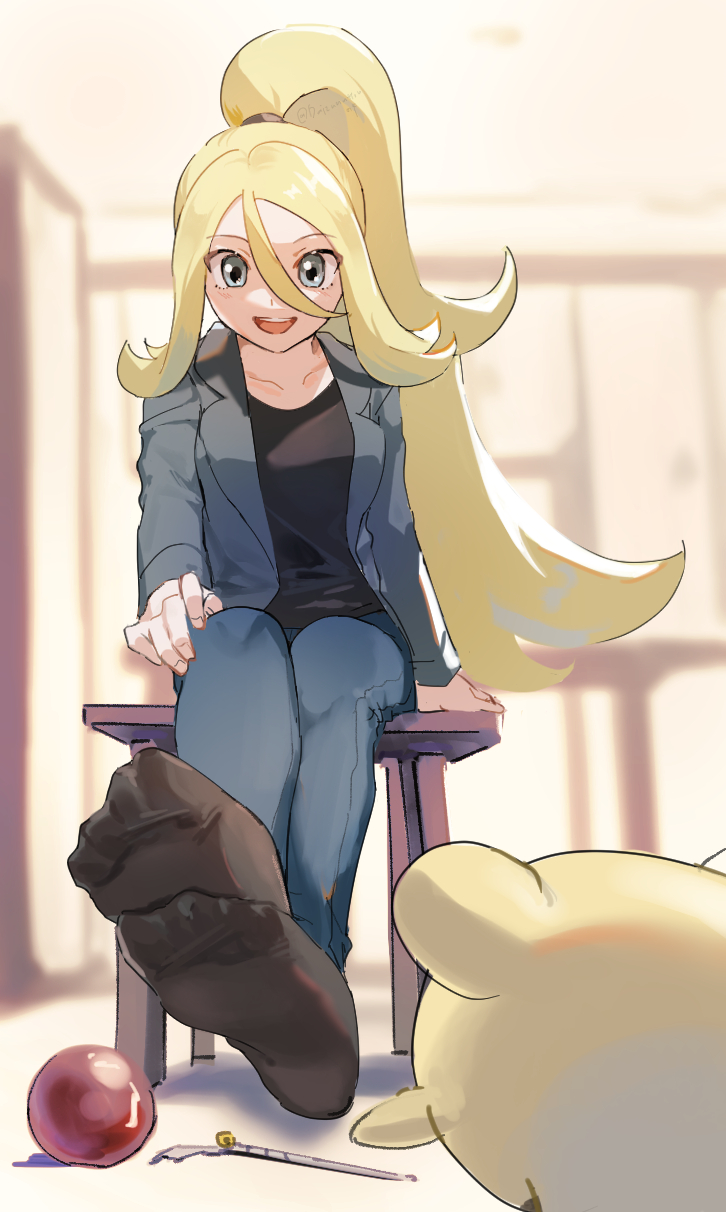 korrina and mienfoo (pokemon and 1 more) drawn by tarazumo_(daizunattou014)