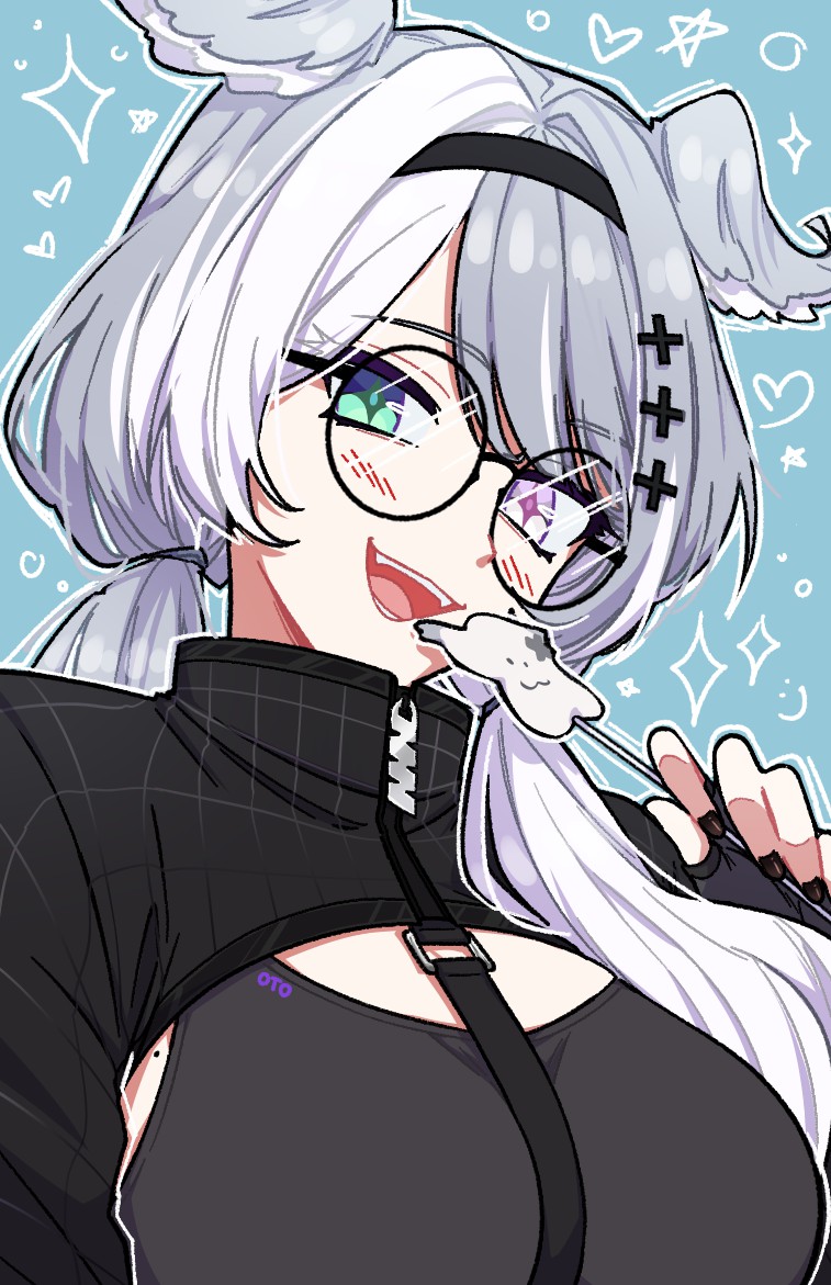 elira pendora (nijisanji and 1 more) drawn by oto_(evilmonksan)