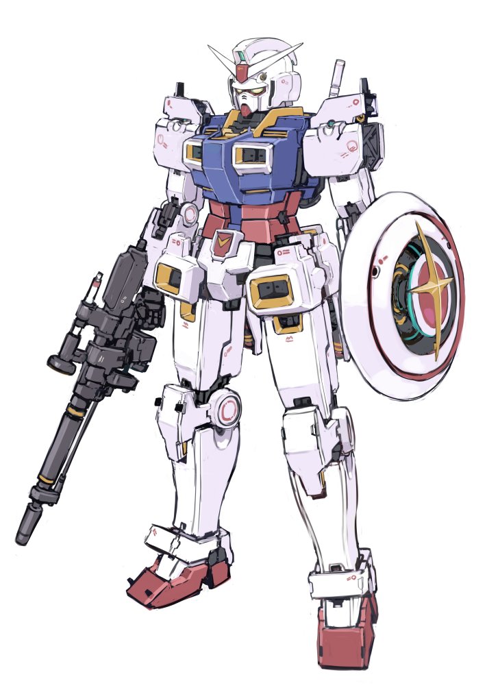 rx-78-2 gundam (gundam and 1 more) drawn by kuroboshi_kouhaku