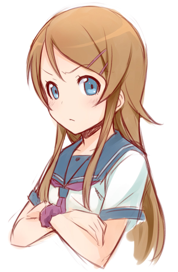 kousaka kirino (ore no imouto ga konna ni kawaii wake ga nai) drawn by ha-ru