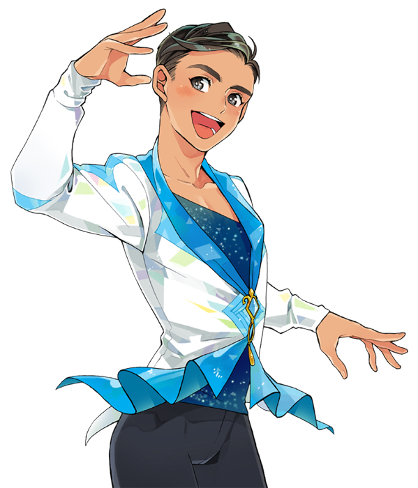 phichit chulanont (yuri!!! on ice) drawn by yuuki_(kkurcc)