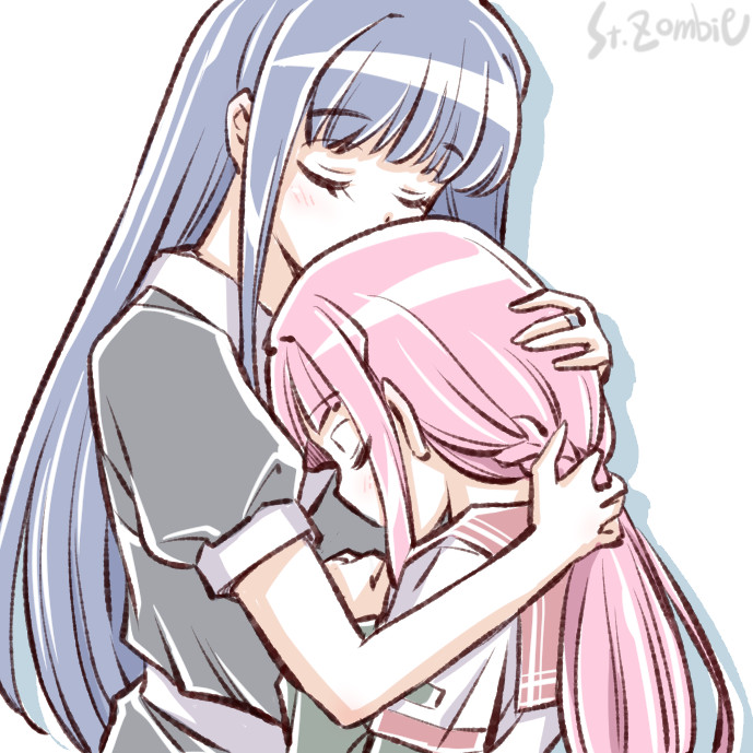 tamaki iroha and nanami yachiyo (mahou shoujo madoka magica and 1 more) drawn by studiozombie