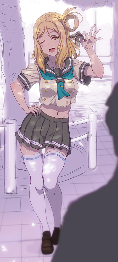 ohara mari (love live! and 1 more) drawn by othel_(hatimorris)