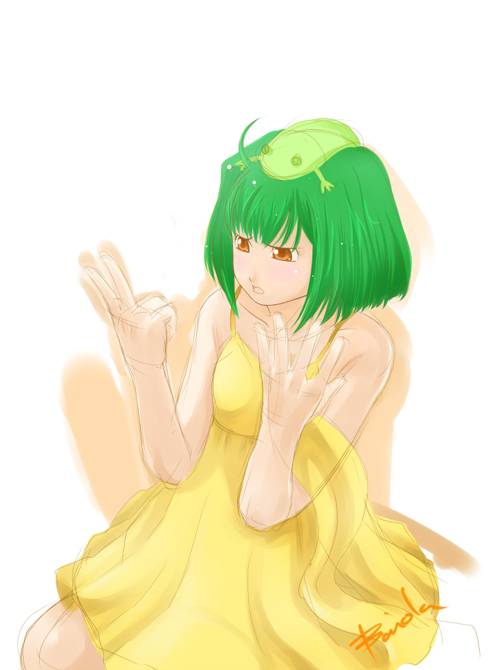 ranka lee and oosanshouuo-san (macross and 1 more) drawn by baiola