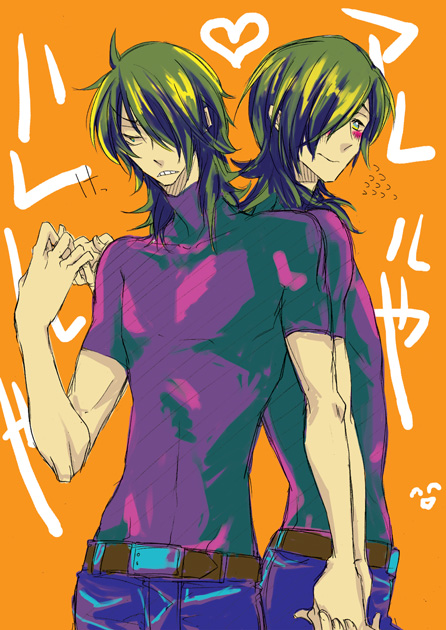allelujah haptism and hallelujah haptism (gundam and 1 more) drawn by jam3