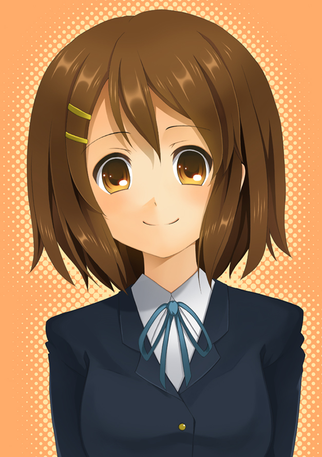 hirasawa yui (k-on!) drawn by laco_soregashi