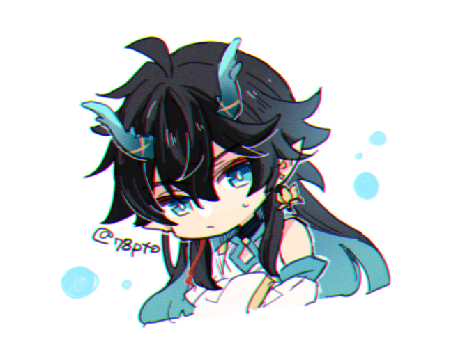 dan heng (honkai and 1 more) drawn by naho_(pi988y)