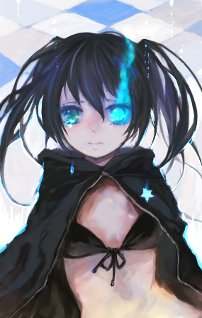 black rock shooter (black rock shooter) drawn by utataneuta