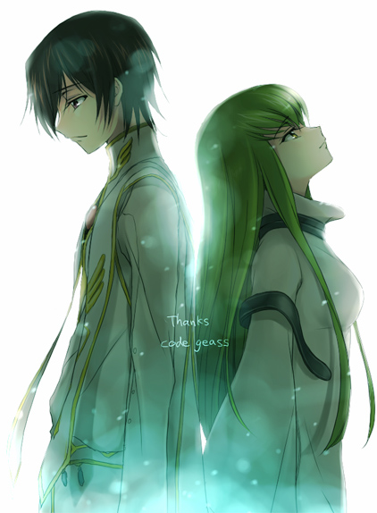 c.c. and lelouch vi britannia (code geass) drawn by ryou_(kimagure)